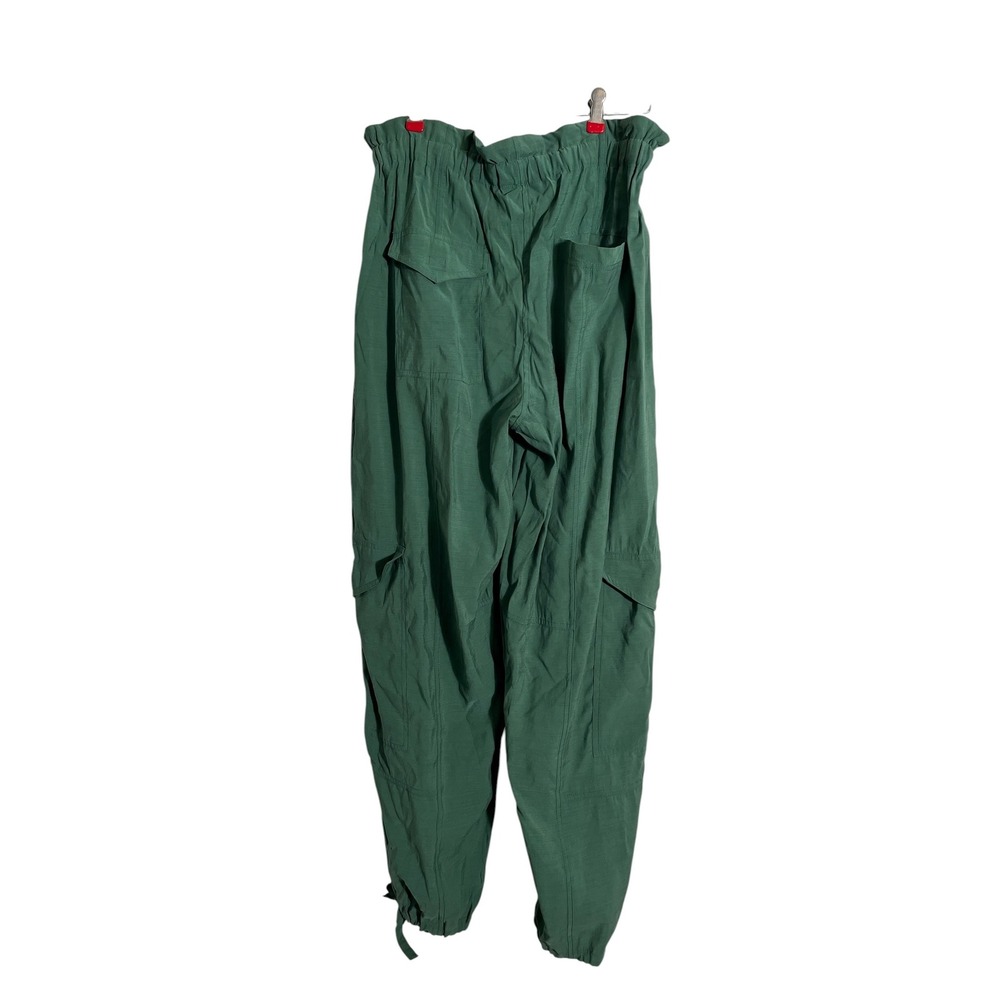 GANNI Paperbag Waist Cargo Pants Tie Cuff - Picture 5 of 16